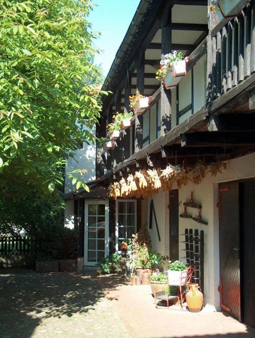 Hotel garni&Oma's Heuhotel 'Pension zur Galerie' Barby Exterior foto